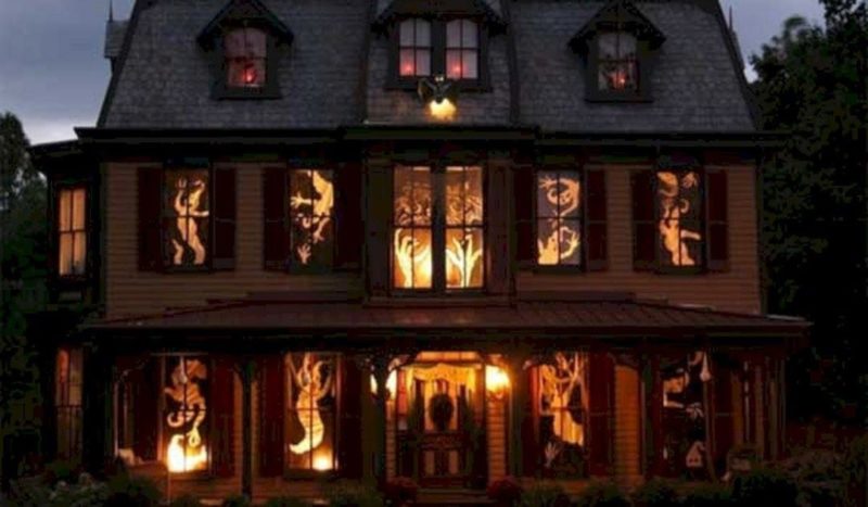 haunted house for halloween