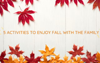 ACTIVITIES TO ENJOY FALL WITH THE FAMILY