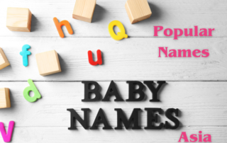 Popular Baby Names in Asia