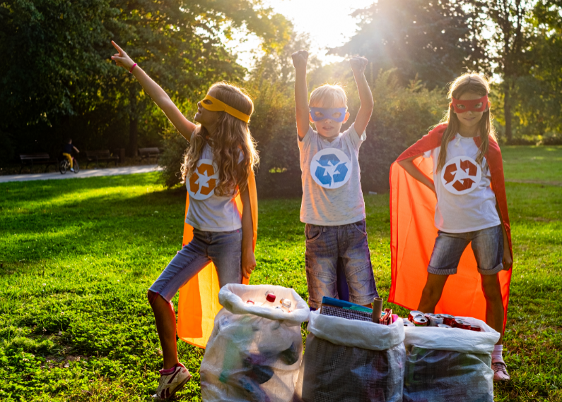 Kids Recycling - Best Kid Summer Activity
