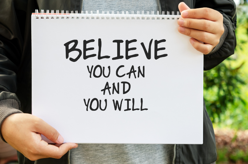 Parenting Quote : Believe You Can and You Will